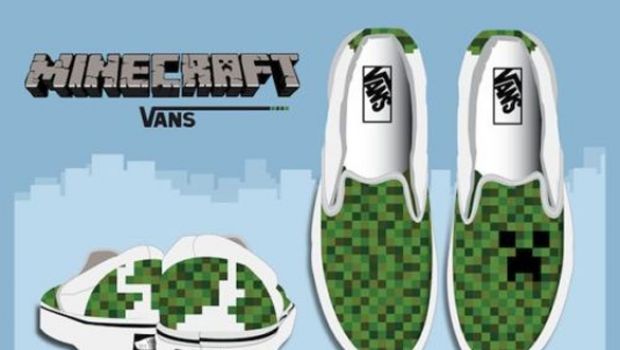 Minecraft: le scarpe Vans dedicate al Creeper