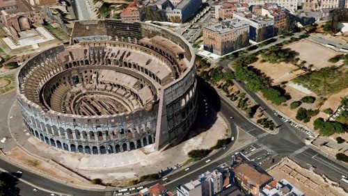 Google Earth, a spasso per Roma in 3D