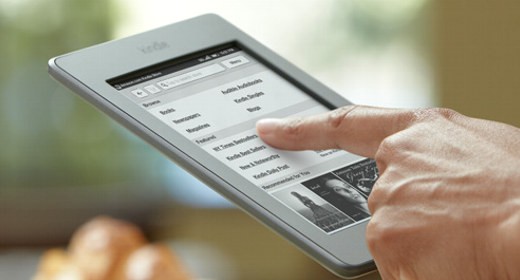 Amazon aggiorna il Kindle Touch