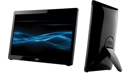 AOC e1649fwu, monitor USB da 16 pollici per notebook