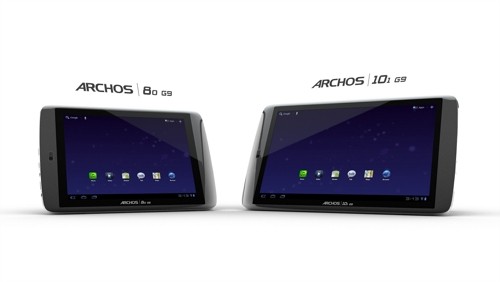 Tablet Android Archos G9 con Android 3.2