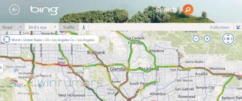 Microsoft svela Bing per Windows 8