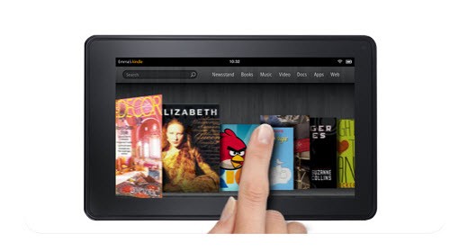 Amazon Kindle Fire: confronto con iPad e Playbook