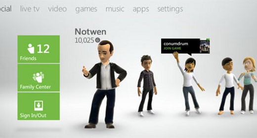 Xbox 360: disponibile la nuova dashboard