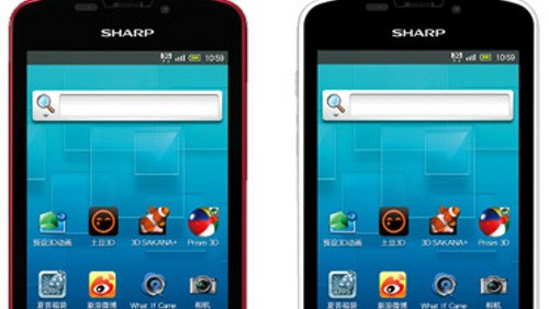 Sharp Aquos SH8298U con Android Gingerbread