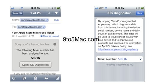 Apple prepara la diagnostica remota per iOS