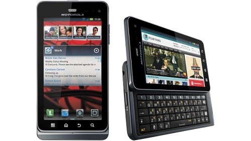 Motorola Milestone 3, smartphone QWERTY sottilissimo