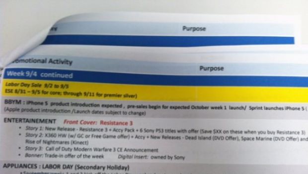 Best Buy si prepara per l'arrivo dell'iPhone 5 ad ottobre