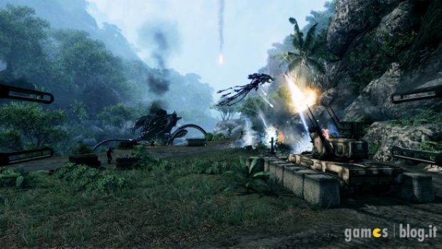 Crysis: immagini comparative delle versioni PC (livello di dettaglio 