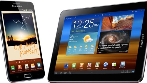 Samsung Galaxy Note e Galaxy Tab 7.7 svelati all'IFA