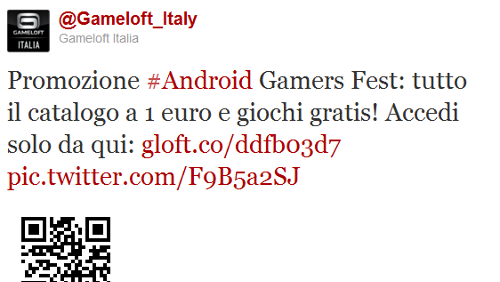 Gameloft Gamer Fest, giochi gratis per Android