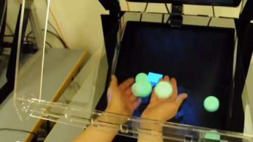 Microsoft Holodesk: gli oggetti virtuali si toccano con le mani