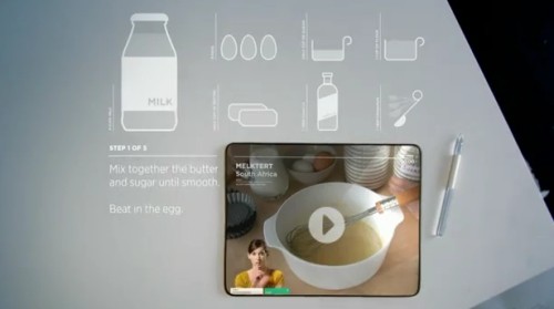 Microsoft sogna un futuro multitouch e interattivo