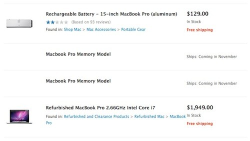 Ancora indizi suoi nuovi MacBook Pro