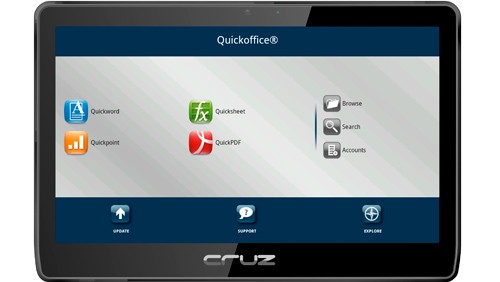 Velocity Micro Cruz T408 e T410, tablet Android 2.3