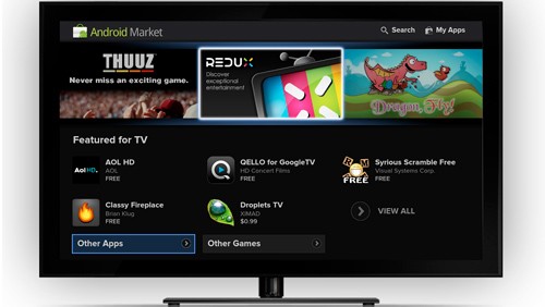 Google TV update con Honeycomb e Android Market
