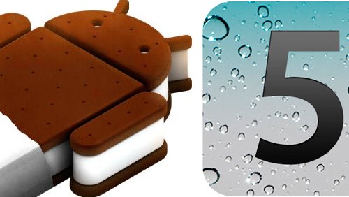Android 4 ICS vs. iOS 5: fotocamera, cloud, face unlocking e browser