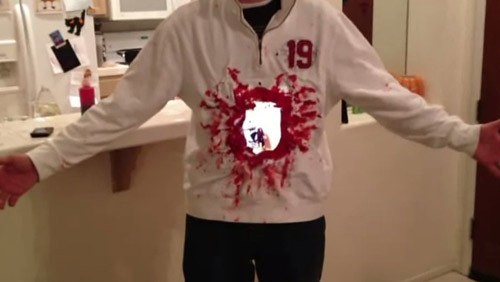 Un costume di Halloween realizzato con iPad 2