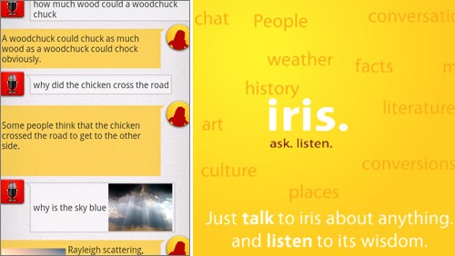 Iris, l'alternativa gratuita a Siri per Android