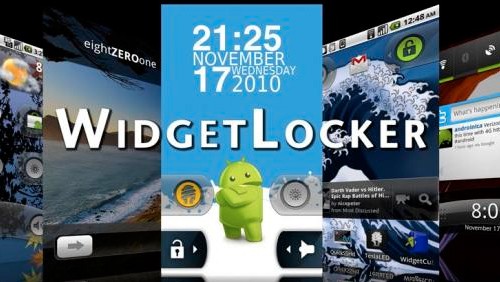 WidgetLocker personalizza la schermata di sblocco