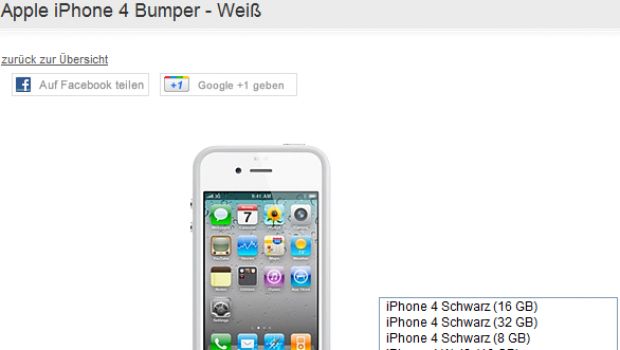 iPhone 4S da 16, 32 e 64 GB secondo Vodafone Germania