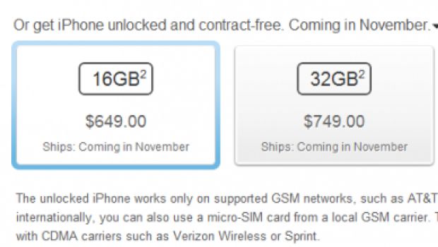 iPhone 4S: Da novembre in vendita senza contratto negli USA
