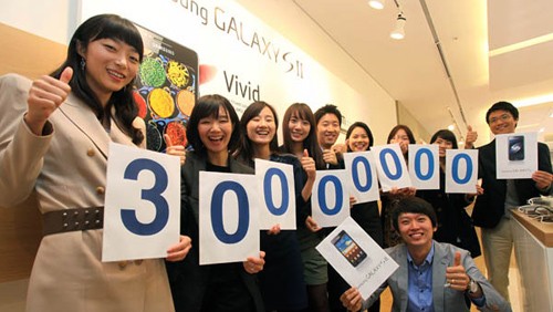 Samsung Galaxy S e S II a quota 30 milioni