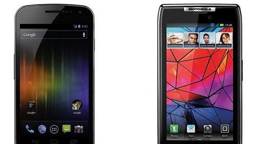 Samsung Galaxy Nexus vs. Motorola Droid RAZR