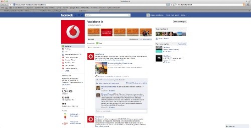 Vodafone, 1 milione di fan su Facebook e presto una grande sorpresa