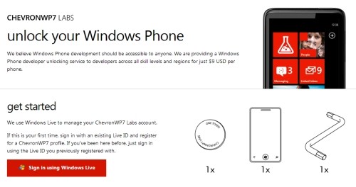 Chiude ChevronWP7, fine del jailbreak legale