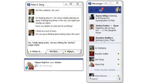 Facebook Messenger: social chat per Windows 7