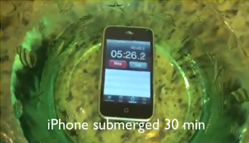 NeverWet: iPhone diventa impermeabile