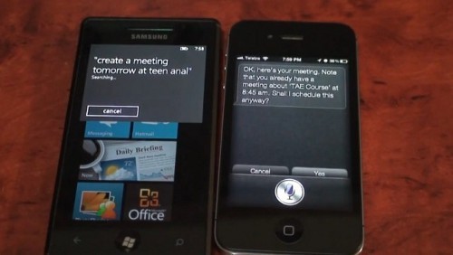 Siri e TellMe di Microsoft: video-confronto