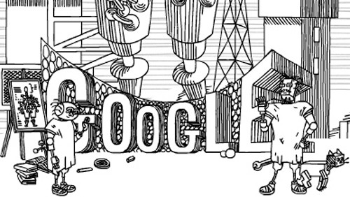 Google: Doodle interattivo per Stanislaw Lem