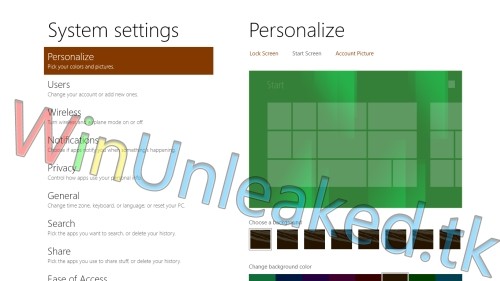 Windows 8: Start screen personalizzabile nella versione beta