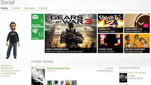 Microsoft aggiorna Xbox.com e lo rende più social