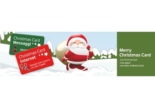 La nuova Christmas Card 2011 di Vodafone