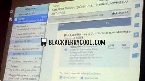 BlackBerry PlayBook: un client nativo per email, rubrica e calendario
