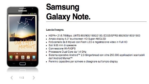 Samsung Galaxy Note e 3 Italia, ecco le tariffe dedicate