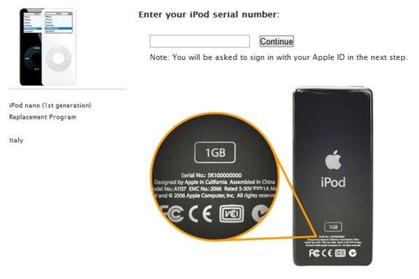 iPod Nano recall iPod Nano recall