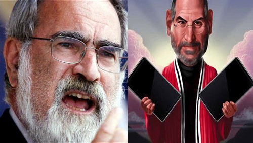 Rabbini inglesi VS Apple: Steve Jobs e iPad denigrano Mosé
