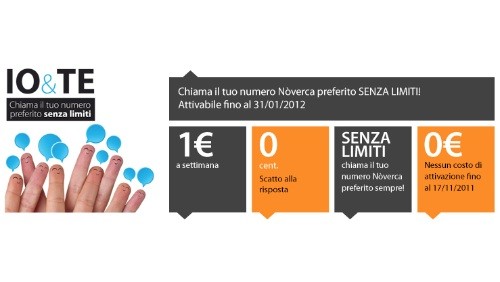 Nòverca, al via la nuova opzione tariffaria 