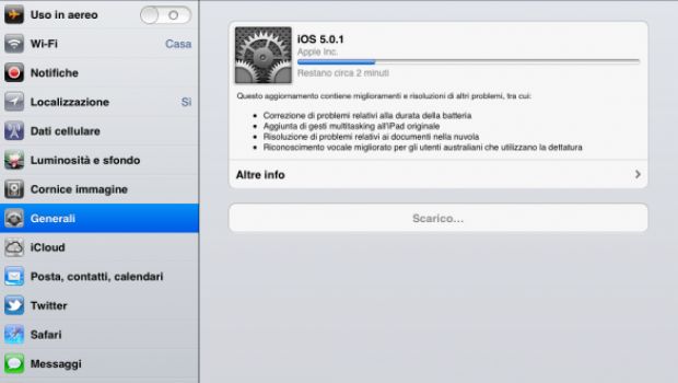 Apple rilascia iOS 5.0.1 per risolvere i problemi dell'iPhone 4S
