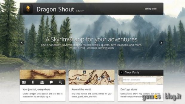 The Elder Scrolls V: Skyrim - presentata l'applicazione ufficiale per sistemi iOS e Android