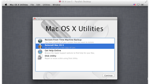 Parallels Desktop 7 per Mac installa tutti