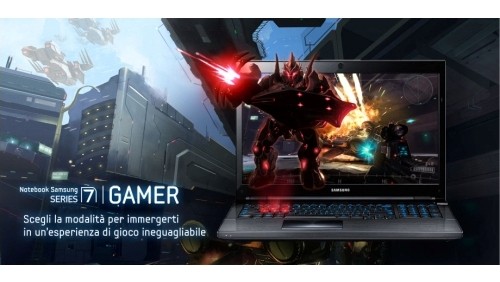 Samsung presenta il notebook Serie 7 700G Gamer