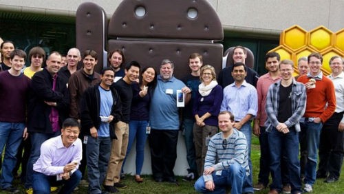 Un Samsung Galaxy Nexus per Steve Wozniak