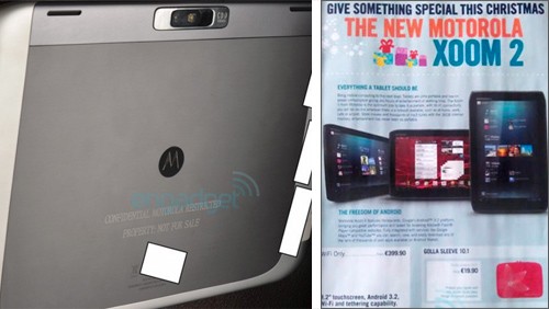 Motorola Xoom 2 entro Natale a 399 euro?