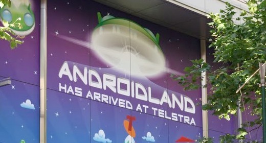 Androidland, il primo store del robottino verde