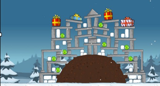 Angry Birds, nuovi livelli su Chrome per Natale